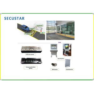 Waterproof Under Vehicle Inspection System With Four Leds Illumination