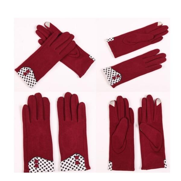 Quality Lady  dress gloves, touching effect, classic style for sale
