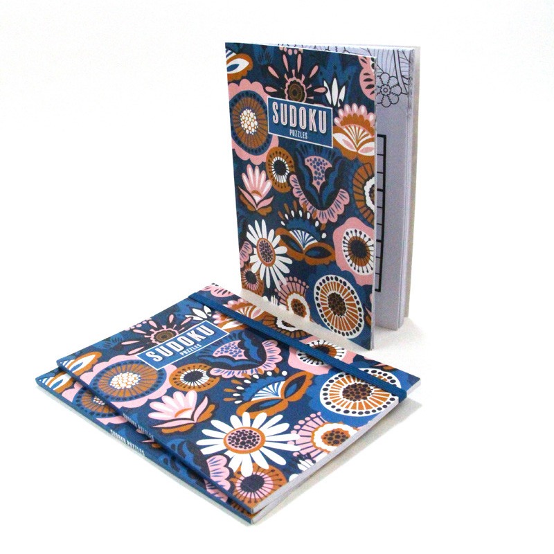 Elastic Custom Printed Notebooks , Soft Cover Custom Spiral Notebooks