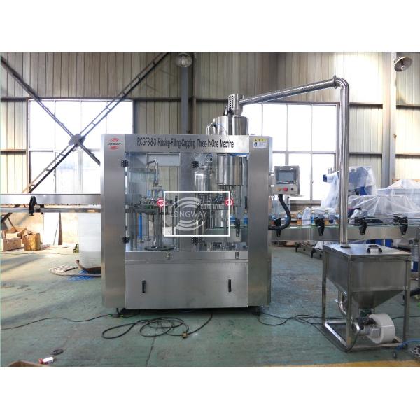 Omron Touch Screen Control Fresh Juice Making Production Line With Filling System for Indonesia Market