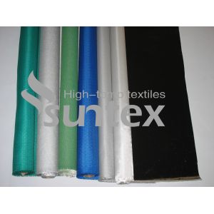 Coated Fiberglass Fabric Silicone Coated Temperature resistance from approx. –50