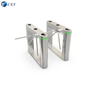 China Stainless Steel Tripod Turnstile Gate 5M Cycles Bi-directional Access on sale