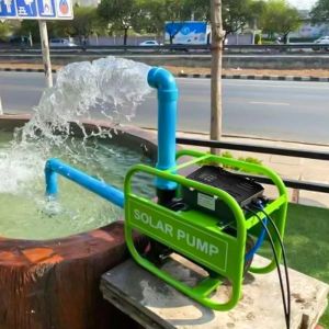3Hp High Flow Dc Solar Powered Water Pump Agriculture Irrigation Tools