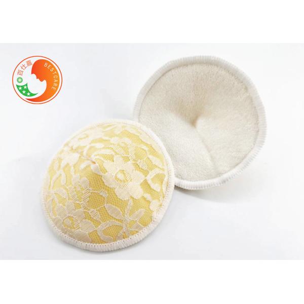 Quality Breathable Washable Breast Pads Anti Bacterial For Lactation Period for sale