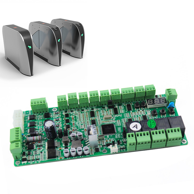 Control Board Integrated Driver and Controller Function for Tripod Turnstile