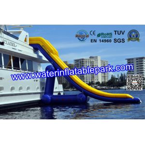 Buy cheap Giant Pool Slides Inflatable Water Games With PVC Tarpaulin from wholesalers