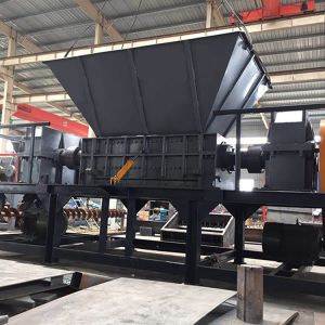 Multifunctional Construction Works PP Recycling Customized Double Shaft Metal