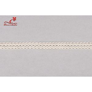 Buy cheap Bedding Articles / Clothing Labels Cotton Lace Trim Customizable Width from wholesalers