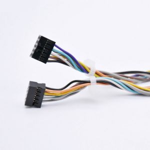 Custom Length Copper Conductors 2 Pin JST GH SM Connector Wire Harness for