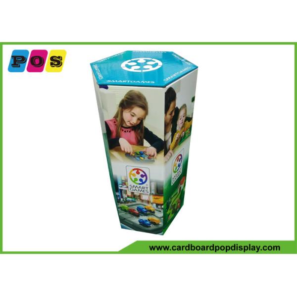 Portable Advertising Cardboard Pop Displays With Paperbaord Inserts In Kids