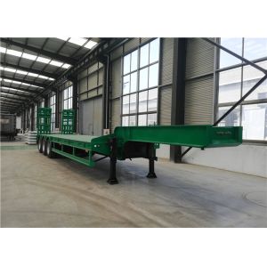 Gooseneck Lowboy Semi Trailer Leaf Spring Suspension With Equalizer Beam