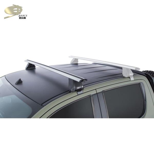 Quality Silve Roof Rack Crossbars Abs For Mazda BT-50 2012-2019 Matte Black for sale