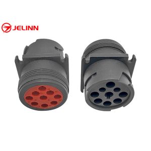Buy cheap Type 1 Deutsch 9 Pin J1939 Male Plug Connector with 9 PCS of Pins from wholesalers