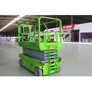 Buy cheap Capacity 320kg Electric Man Lift  Aerial Work Platform 1.14m Wheelbase from wholesalers