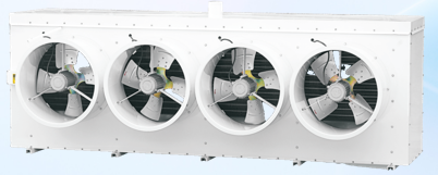 Buy cheap Coolroom Evaporator for Optimal Space Utilization and Low Noise Operation R134a R404A R507 R407C R22 1.2KW to 114KW from wholesalers