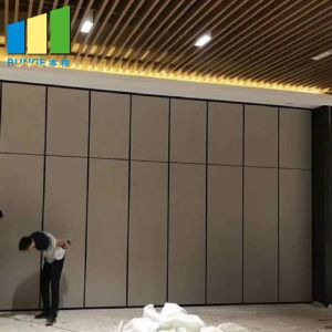 Buy cheap Easy And Quick Installation Folding Partition Wall Retractable Partition Walls with Hanging Track System from wholesalers