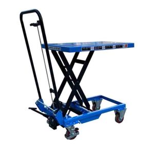 Manual Movable Hydraulic Scissor Lift 1000kg 1010mmx520mm Max Height 950mm