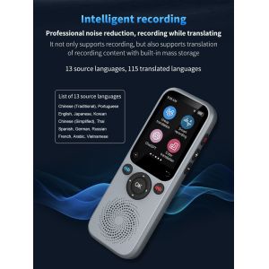 Buy cheap S20 Portable 138 Global Language Smart Translator Online Touch Screen Real-time Language Instant AI Translator from wholesalers