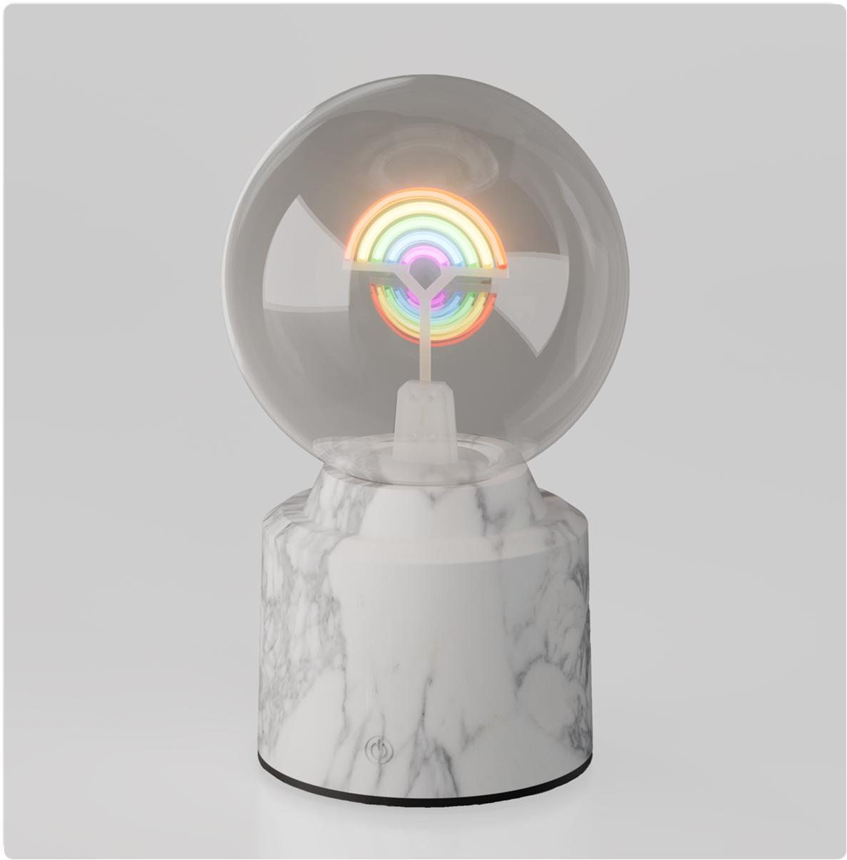 Touch-Control Dimming ,3D Filament Rechargeable Desk Lamp Bedside Ambiance Night