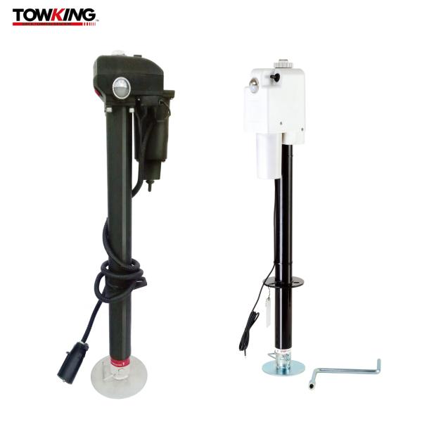Buy cheap Dual LED Lights 3.5k Capacity 24" Electric Trailer Jack Heavy Duty from wholesalers