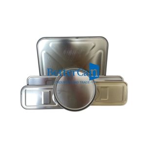 Buy cheap 0.28mm Rectangular Bottom And Top 5liter Tin Can Components 18liter Square Tin Can Accessories from wholesalers