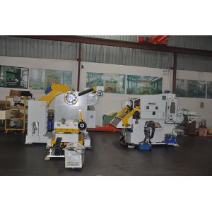 Buy cheap Vertical Heavy Duty Steel Coil Uncoiler Straightening Equipment Roller Feeder from wholesalers