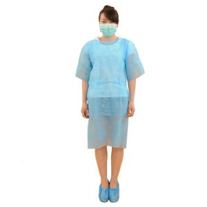 China SMS Polypropylene 3XL Disposable Patient Exam Gowns on sale