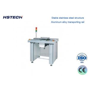 Buy cheap Aluminum Alloy Transporting Rail LED Button Width Adjustment PCB Transporting Conveyor from wholesalers