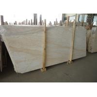 Buy cheap Custom Cut Golden Spider Marble Floor Slabs For Corridor / Balcony product
