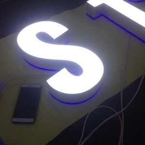 Buy cheap Wall Mount 3-5mm Acrylic Storefront Sign Front Lit Channel Letters For Shops from wholesalers