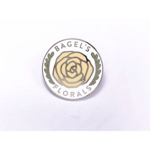 custom size metal plating soft enamel with printing lapel pins badge