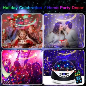 Buy cheap Built-in 12 Light Songs 360 Degree Rotating 8 Colorful Night Light Projector Remote Control and Timer Design Projection from wholesalers
