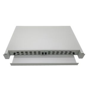 Buy cheap 24 Core Sliding Terminal Box ODF Patch Panel 19 Inch Network Cabinet Mount Type from wholesalers