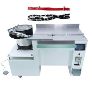 Buy cheap Desktop Automatic Self Locking Nylon Cable Tie Machine Automatic PLC Touch Screen from wholesalers