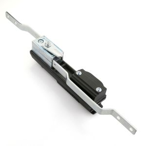 Buy cheap Slide Dust Cover Zinc Alloy Rod Control Lock Black Painted With Swing Handle from wholesalers