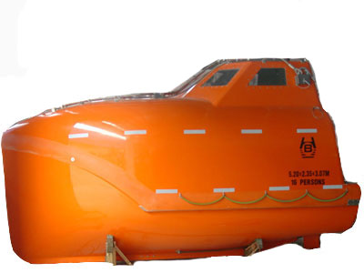 Life-saving free fall life boat with CCS/ABS/DNV Certificate for sales