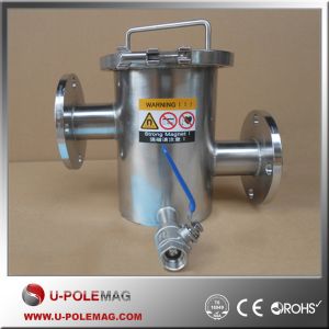 Customized Stainless Steel Magnetic Liquid Filter for Dia 159mm or Customized