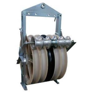 Buy cheap Grounding Roller Stringing Block With Anti-Static Aluminum Alloy Cable Block from wholesalers