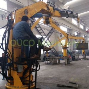 Buy cheap Folding Hydrauli 6m Knuckle Boom 2T Crane Grab Bucket from wholesalers