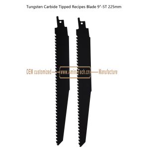 Tungsten Carbide Tipped Recipes Blade 9"-5T 225mm,Cutting Porous Concrete,Red