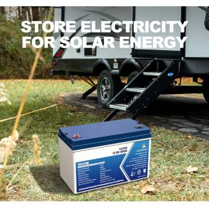 Buy cheap Built-In BMS Energy Storage Lithium Battery12V 100Ah Li Ion Rechargeable Battery For RV Boat Marine Solar from wholesalers