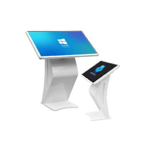 Horizontal Windows OS Touch Screen LCD Kiosk With PC Build In LCD Display