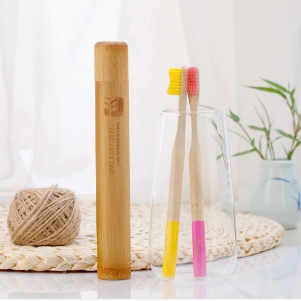 Buy cheap ODM Eco Bamboo Toothbrush Fully Biodegradable Long Lasting Adult Use from wholesalers
