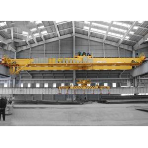 Buy cheap 40 Ton Double Girder Overhead Crane , Compact Electromagnetic Overhead Crane from wholesalers