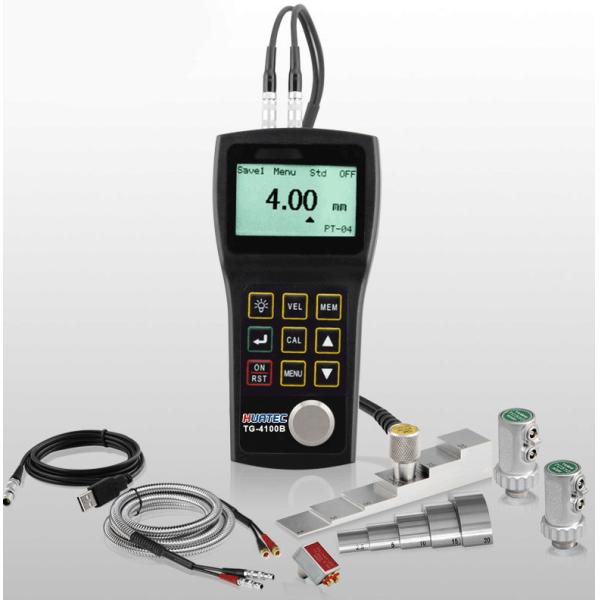 Buy cheap High Precision TG4100B Digital Ultrasonic Thickness Gauge 128X64 Pixel LCD With Backlight from wholesalers