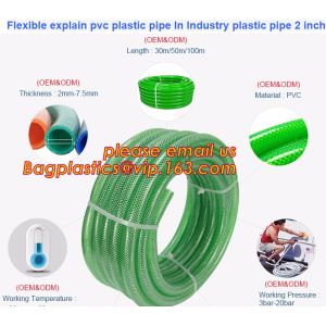 Buy cheap Flexible Explain Pvc Plastic Pipe In Industry Plastic Pipe PVC Layflat Hose PVC Steel Wire Reinforced Hose PVC Fiber from wholesalers