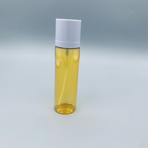 Buy cheap PET yellow translucent aerosol pump bottle plastic hand sanitizer from wholesalers