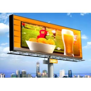 Buy cheap Novastar Control System LED Billboards with 120° / 60° View Angle and 860w/m2 Average Power Consumption in Need of Advertising from wholesalers