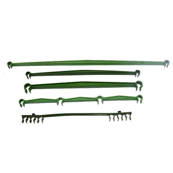 Quality Green Plastic 30cm Multiple Clip 11mm Garden Stake Linker for sale