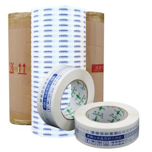 Customized Design Printed Tape Jumbo Roll Convenient Cutting And Processing